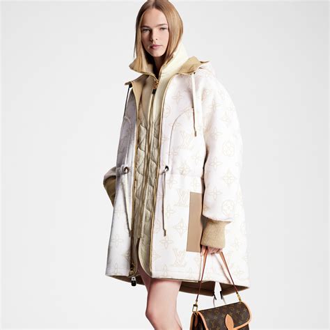 louis vuitton cloak|Louis Vuitton reversible hooded coat.